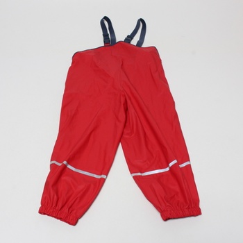 Dětské pogumované kalhoty Playshoes červené