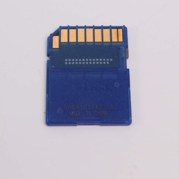 Paměťová SDHC karta Sandisk 4 GB modrá