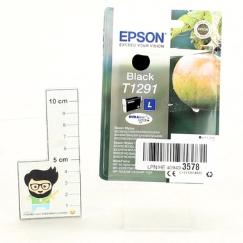Inkoustová náplň Epson T1291 L černá