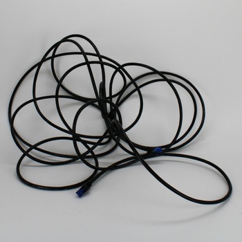 Ethernetový kabel 7,5 m černý