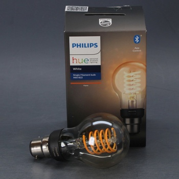 Chytrá LED žárovka Philips Filament Single  
