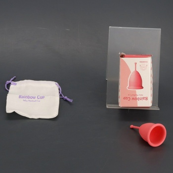 Menstruační kalíšek Rainbow cup růžový