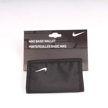 Peněženka Nike černá na suchý zip
