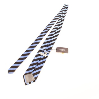 Pánská kravata Vincenzo Boretti modročerná