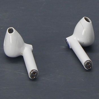 Bezdrátová sluchátka bílé barvy