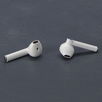Bezdrátová sluchátka bílé barvy