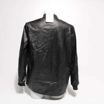 Dámská koženková bunda Fashion černá XXL