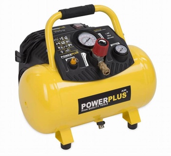 Kompresor Powerplus POWX1723 žlutý