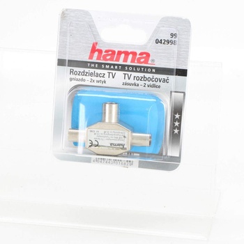 Rozbočovač Hama 42998 1x IEC F / 2x IEC M