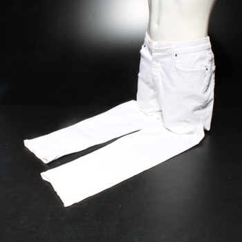 Dámské bílé kalhoty Elara MEL007 R7 