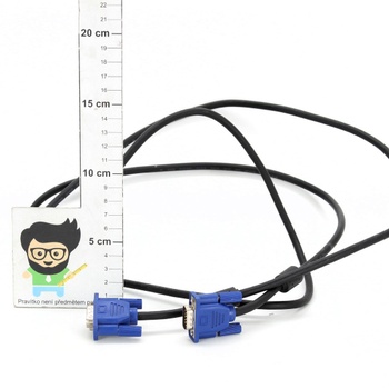 Propojovací kabel VGA M modro černý