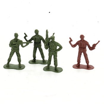 Voják plastové figurky 200 ks