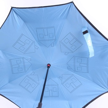 Deštník holový ABB odstín modré