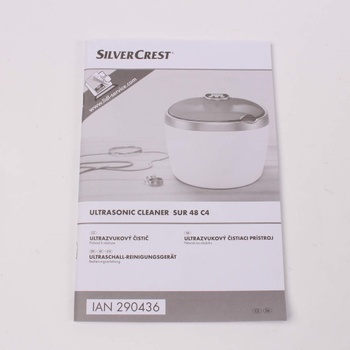 Ultrazvukový čistič SilverCrest SUR 48 C4 