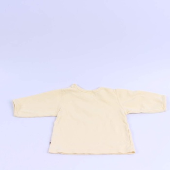Dětské triko odstín žluté s dlouhým rukávem