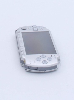 Herní konzole Sony PlayStation PSP-2004, stříbrná