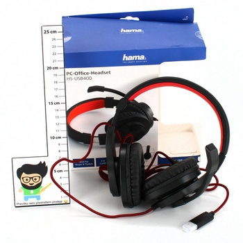 Herní sluchátka Hama HS-USB400