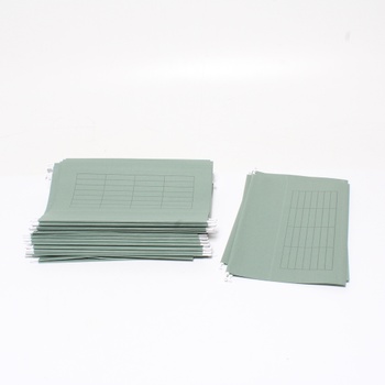 Papírové složky zelené A4