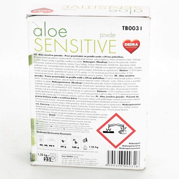 Prací prášek Dedra Aloe Sensitive 1,25 kg