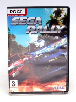 Herní DVD Sega Rally, vhodné pro 3+