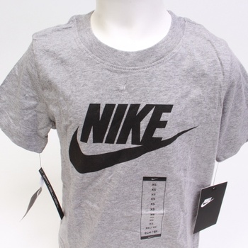 Dětské tričko Nike AR5252 šedé