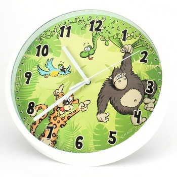 Nástěnné hodiny Hama Jungle 22,5 cm dětské