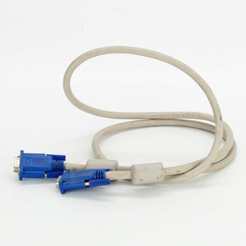 Propojovací kabel VGA bílý délka 150 cm