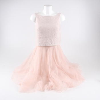 Dámské šaty Esprit s tylovou sukní růžové