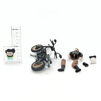 Model motocyklu Dukati s figurkou