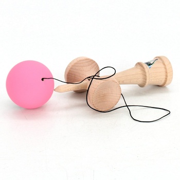 Dřevěná hračka Krom Kendama POP-PINK