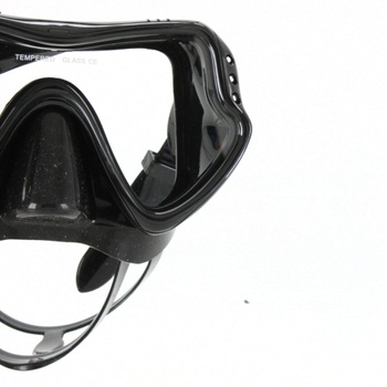 Potápěčské brýle Wsobue černé