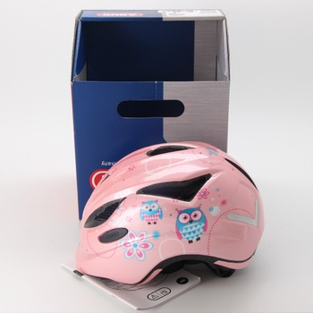 Cyklistická helma Abus Anuky růžová vel. S