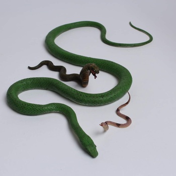 Sada různých gumových hadů 3 ks