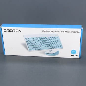 Set klávesnice a myši Omoton 2.4gWK202-White