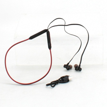 Bezdrátová sluchátka X9 černočervená