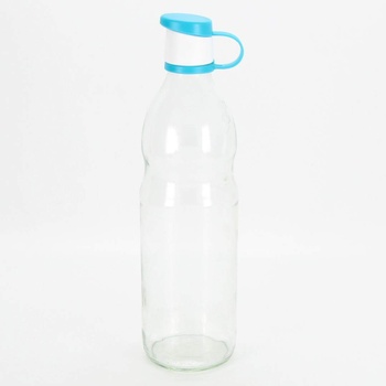 Skleněné láhev na vodu s víčkem
