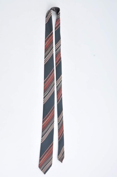 Pánská kravata Juwel modrá s pruhy