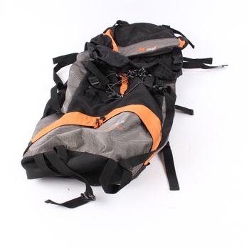Turistický batoh X Bags černo šedo oranžový 