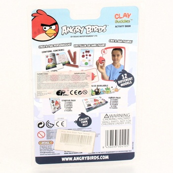 Modelína Giromax Angry Birds Clay Buddies