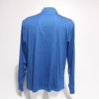 Modré pánské tričko s límečkem 