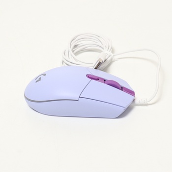 Herní myš Logitech G 203 s fialová