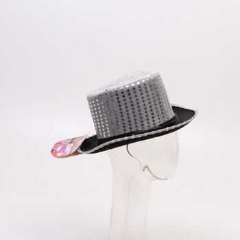 Stříbrný klobouk Smiffys 48262