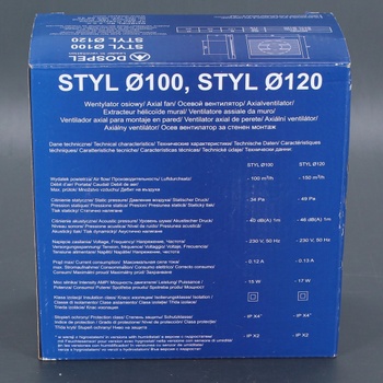 Ventilátor Dospel STYL 120WC 