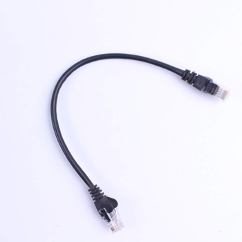 UTP kabel RJ45 černý délka 30 cm