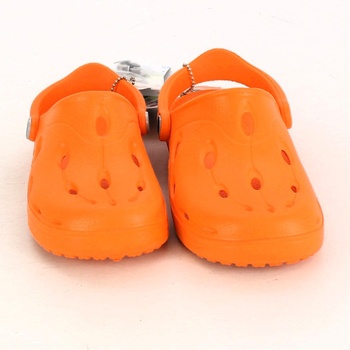 Dětské pantofle Duflex oranžové vel. 33