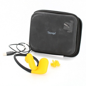 Bezdrátová sluchátka Tayogo W01 černé/žluté
