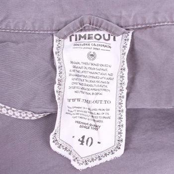 Dámský kabátek Timeout odstín šedé 