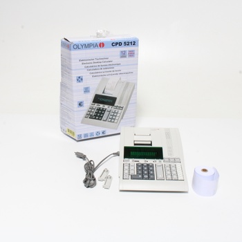 Stolní kalkulačka s tiskem Olympia CPD 5212