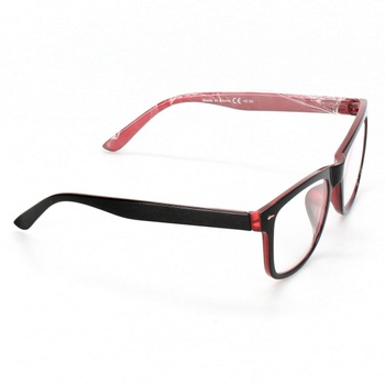 Dioptrické brýle Eyekepper černo-červené