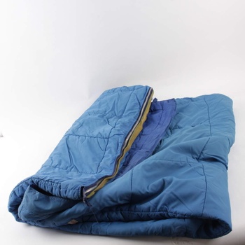Dekový spací pytel 190 x 83 cm modrý